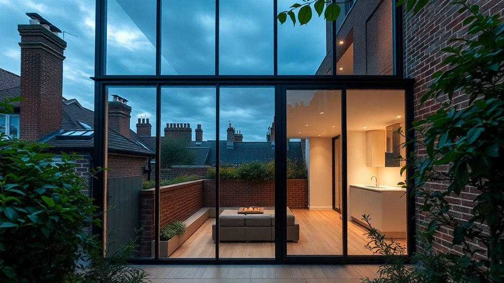 Glass Extension Walls Streatham