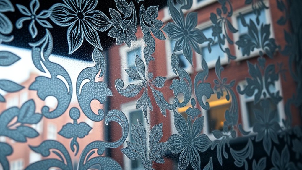 Patterned Decorative Glass Streatham