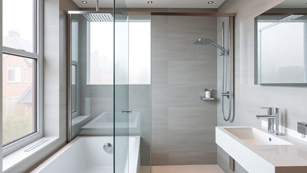 Semi-Frameless Shower Screens Streatham