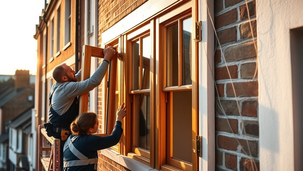 Wooden Window Installation Streatham